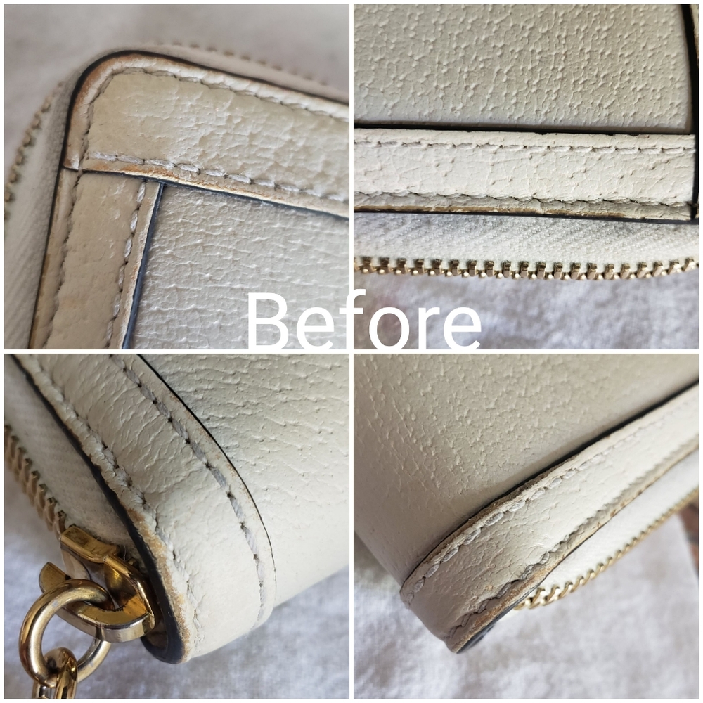 **SOLD** Authentic Pre-owned Gucci Ophidia Web Accent Zip Wallet - Picture 11 of 14